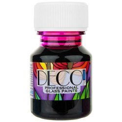 Farba do szkła witrażowa Deco 30ml - 130 magenta