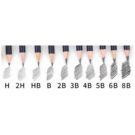 Ołówek grafitowy Phoenix - Picasso 5B