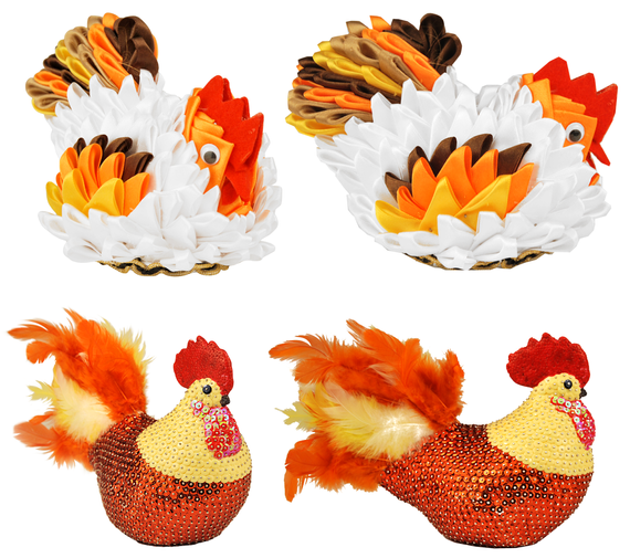 Kura styropianowa 11 x 14 cm kurka Wielkanoc
