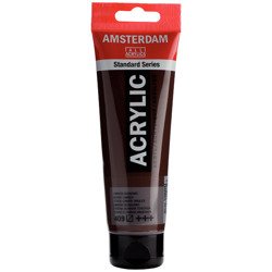 Farba akrylowa Talens Amsterdam 120ml - 409 burnt umber