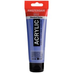 Farba akrylowa Talens Amsterdam 120ml - 519 ultramarine violet light