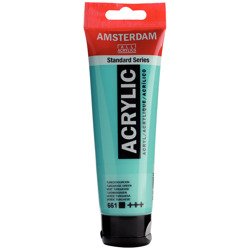 Farba akrylowa Talens Amsterdam 120ml - 661 turquoise green