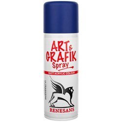 Farba akrylowa spray 200ml Renesans Matt Art&Grafik - ultramaryna