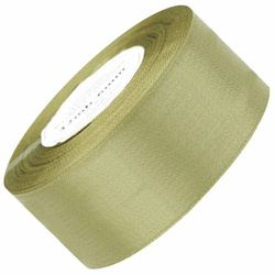 Wstążka satynowa khaki 50mm - 32mb