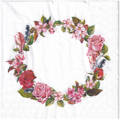 Serwetka 33x33cm -  Romantic wreath